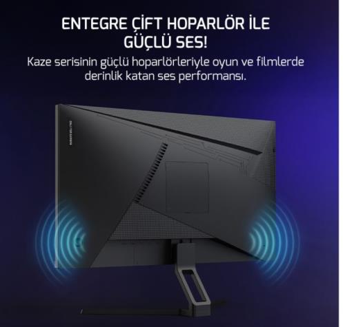 GAMEPOWER 27" KAZE T20 240Hz 0.5ms FHD Fast IPS 2x2W Speaker Gaming Monitör (Sıfır Ölü Piksel Garantili) - Monitorler ürünleri tekmarshop.com'da